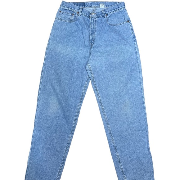 Vintage Levi’s 560 light wash loose fit tapered leg high waist size 34x34 - Picture 2 of 9